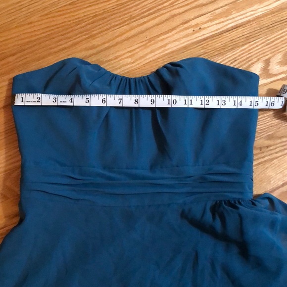 ✖️donated✖️Alfred Angelo Bridesmaid Tealness Dress - Picture 5 of 7